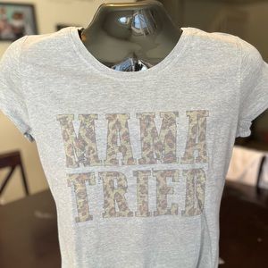 Ladies Mama Tired short sleeve T-shirt